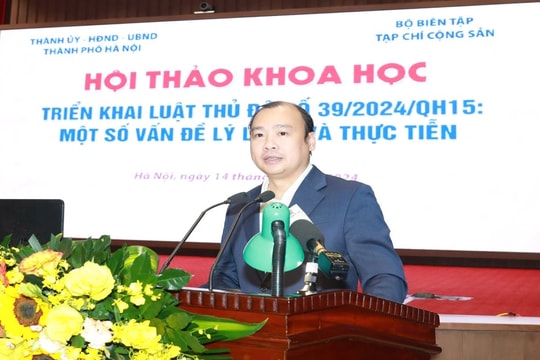 Xác định rõ tầm quan trọng triển khai Luật Thủ đô trong giai đoạn mới