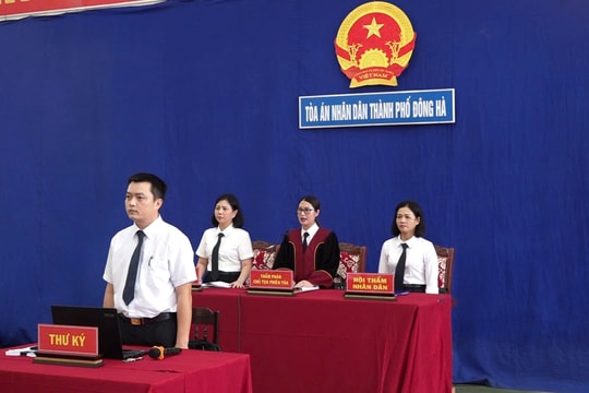 TAND TP Đông Hà tổ chức phiên tòa lưu động, nâng cao nhận thức pháp luật cho học sinh