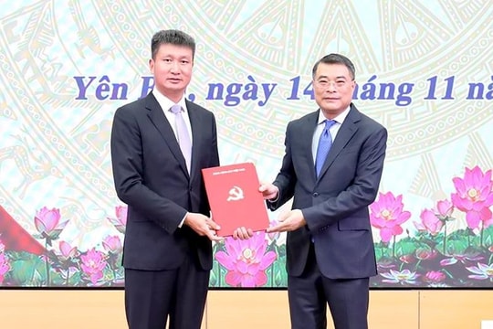 Chuẩn y đồng chí Trần Huy Tuấn giữ chức Bí thư Tỉnh ủy Yên Bái