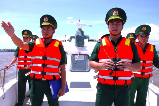 Cà Mau: Tăng cường tuần tra, kiểm soát đảm bảo an toàn cho sự kiện 70 năm tập kết ra Bắc
