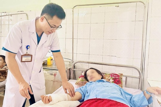 Nối thành công bàn tay đứt rời cho nữ bệnh nhân