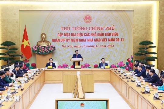 Thủ tướng: Giáo dục tiếp tục là quốc sách hàng đầu trong kỷ nguyên vươn mình