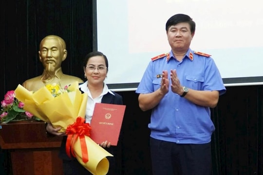 Bổ nhiệm Trưởng phòng thuộc Đại diện Văn phòng VKSNDTC tại TP.HCM