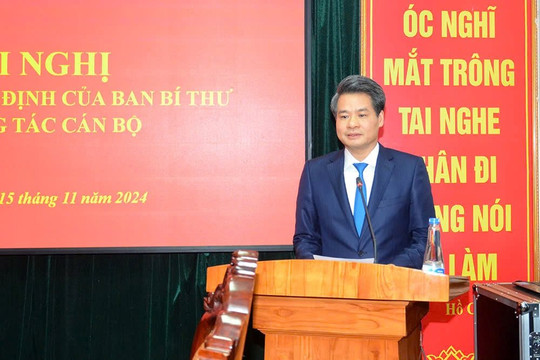 Ông Nguyễn Quang Đức giữ chức Phó Trưởng Ban Dân vận Trung ương