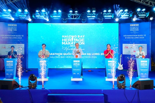 Marathon Quốc tế Di sản Hạ Long 2024 thu hút hơn 13.500 vận động viên