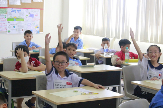 Hơn 4.000 thí sinh ở TP.HCM hào hứng thi Toán quốc tế