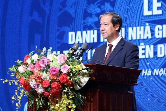 Lễ trao tặng danh hiệu Nhà giáo nhân dân, Nhà giáo ưu tú và tuyên dương Nhà giáo tiêu biểu năm 2024