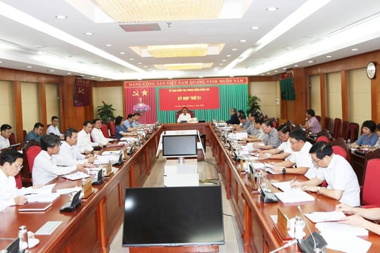 Đề nghị thi hành kỷ luật nguyên lãnh đạo tỉnh Vĩnh Phúc