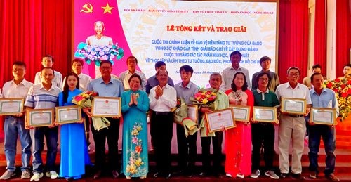 Phóng viên Báo Công lý đạt Giải C - Giải Búa liềm vàng tỉnh Sóc Trăng năm 2024