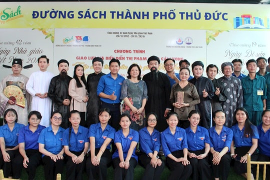 TP.HCM: Đa dạng hoạt động mừng Ngày Nhà giáo Việt Nam