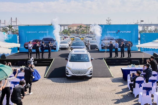 Những chiếc Omoda C5 đầu tiên về Việt Nam, sẵn sàng bàn giao cho khách hàng