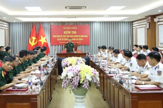 Bộ Tư lệnh Vùng Cảnh sát biển 4 hoàn thành tốt nhiệm vụ năm 2024