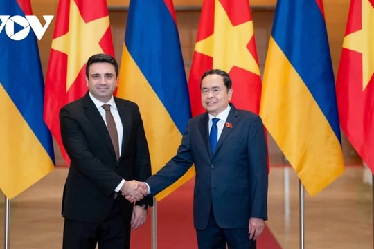 Chủ tịch Quốc hội Trần Thanh Mẫn hội đàm với Chủ tịch Quốc hội Armenia