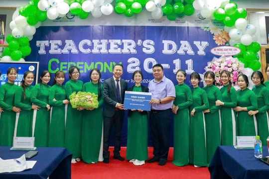 Hệ thống Mầm non Quốc tế Global Ecokids tổ chức lễ tri ân Thầy cô nhân ngày Nhà giáo Việt Nam 20/11