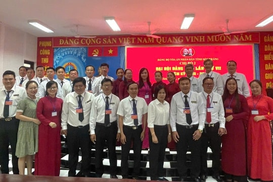 Tổ chức thành công Đại hội điểm Chi bộ 2, Đảng bộ TAND tỉnh Sóc Trăng