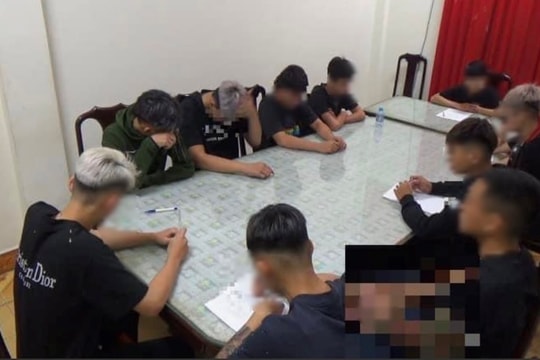 Cảnh báo tình trạng thanh thiếu niên cố ý gây thương tích, gây rối trật tự công cộng