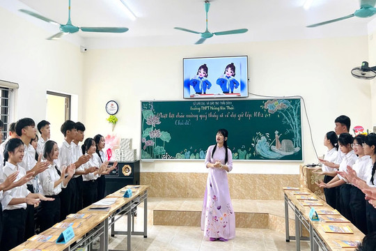 Tiết học "hạnh phúc"