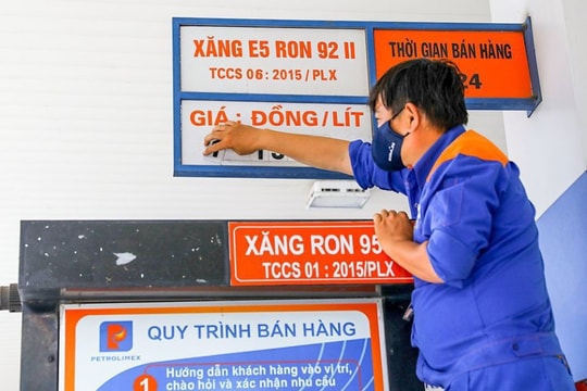 Xăng dầu trong nước giảm lần thứ hai liên tiếp