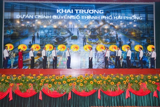 Hải Phòng: Khai trương Dự án chính quyền số