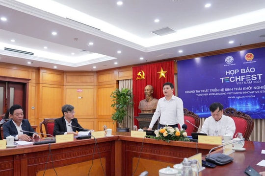 Họp báo thông tin về Ngày hội Khởi nghiệp sáng tạo Việt Nam 2024