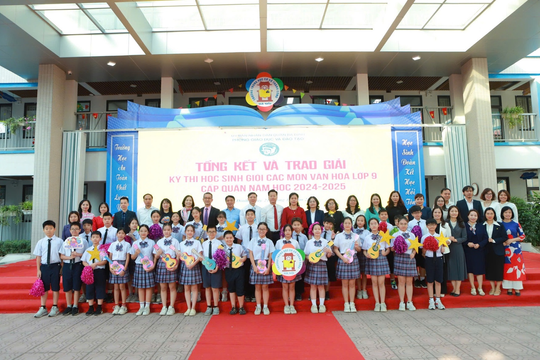 Học sinh quận Ba Đình đạt thành tích cao tại kỳ thi HSG cấp quận năm 2024 - 2025