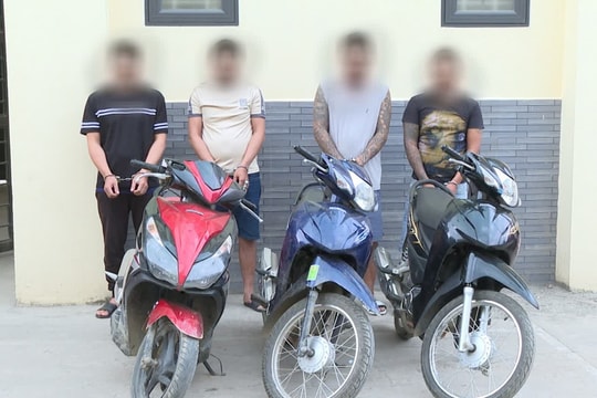 Bắt giữ hai đối tượng trộm cắp xe máy liên tỉnh