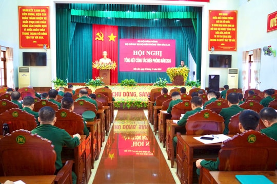 Hội nghị tổng kết công tác Biên phòng tỉnh Đắk Lắk năm 2024