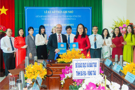 Bà Rịa - Vũng Tàu ký kết hợp tác với Bộ Giáo dục Bang Tây Úc