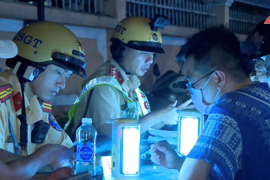 TP. Hồ Chí Minh xử lý hơn 45.500 trường hợp vi phạm nồng độ cồn