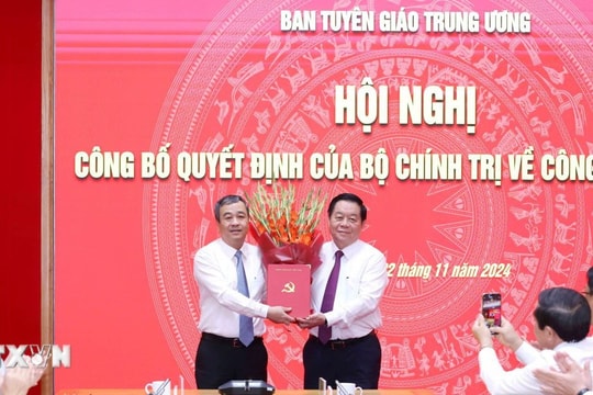 Ông Ngô Đông Hải giữ chức Phó Trưởng Ban Tuyên giáo Trung ương