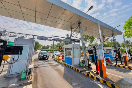 Cảng hàng không quốc tế Nội Bài chạy thử 3 làn thu phí không dừng tại nhà ga hành khách T1