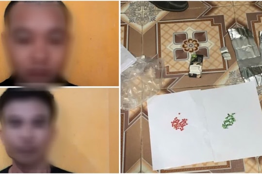 Bắt hai đối tượng tổ chức sử dụng và tàng trữ trái phép ma túy