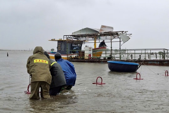 Huế mưa to đến rất to, khả năng gây ngập úng