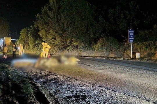 Người phụ nữ tử vong trên đường đi làm về