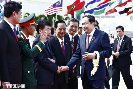 Chủ tịch Quốc hội Trần Thanh Mẫn kết thúc tốt đẹp chuyến thăm chính thức Campuchia