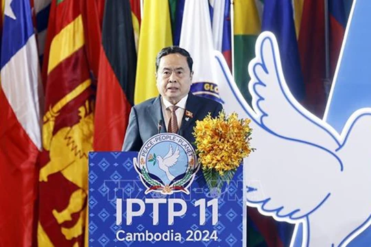 Chủ tịch Quốc hội dự khai mạc Hội nghị lần thứ 11 của Nghị viện Quốc tế vì Bao dung và Hòa bình