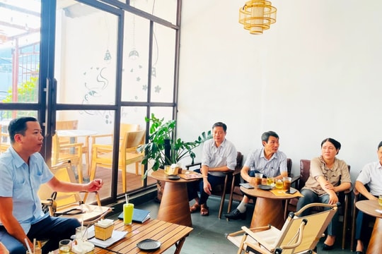 Ủy ban Kiểm tra Thành ủy Hải Dương tổ chức 'cà phê nghiệp vụ' triển khai công tác phục vụ Đại hội Đảng