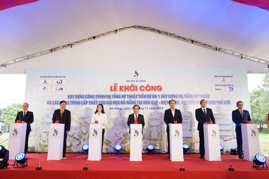 Khởi công xây dựng các công trình cấp thiết cho Đại học Đà Nẵng