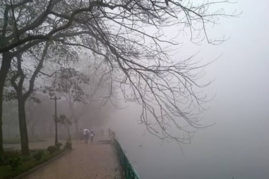 Thời tiết ngày 2/2: Không khí lạnh tăng cường, gió Đông Bắc cấp 3,4