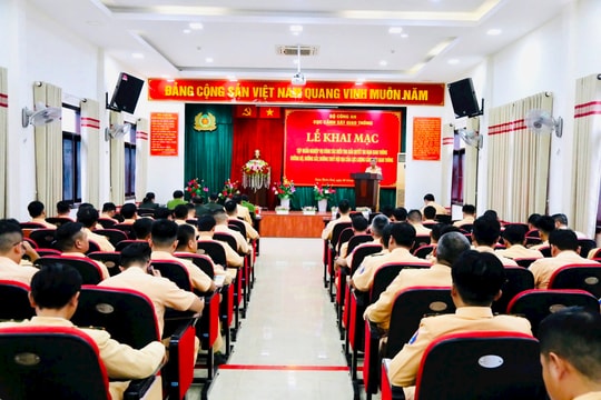 Tập huấn nghiệp vụ điều tra giải quyết tai nạn giao thông