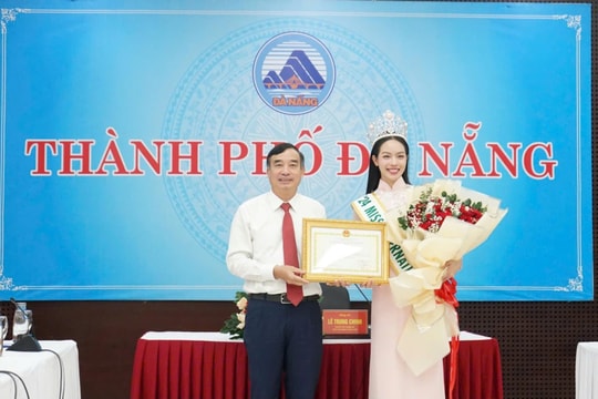 Đà Nẵng gặp mặt, vinh danh sinh viên đăng quang Hoa hậu Quốc tế