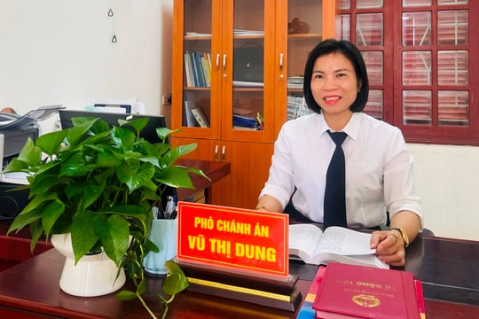 Nữ Thẩm phán giỏi hết lòng vì công việc
