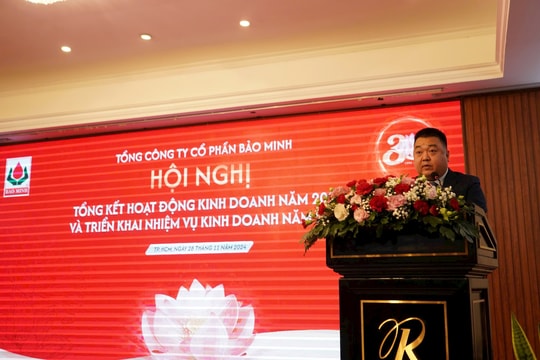 Toàn văn bài phát biểu của Tổng Giám đốc Tổng công ty cổ phần Bảo Minh tại Hội nghị tổng kết hoạt động kinh doanh năm 2024 và triển khai nhiệm vụ kinh doanh năm 2025