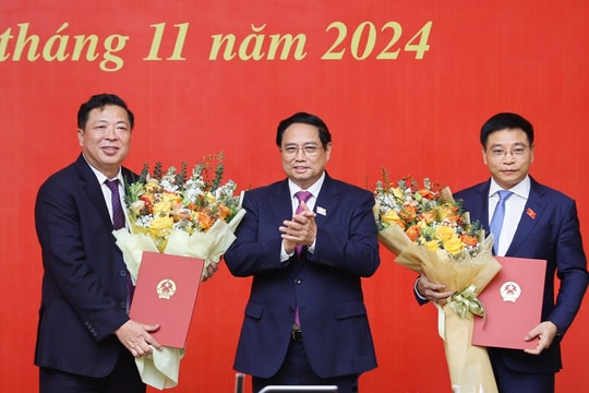 Bổ nhiệm tân Bộ trưởng Bộ Tài chính và Bộ trưởng Bộ Giao thông vận tải