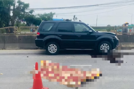 Va chạm với xe biển xanh, người đi xe đạp tử vong tại chỗ