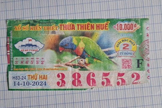 “Dở khóc dở cười” vé số trúng giải đặc biệt không được trả thưởng