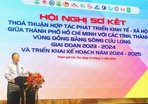 Sơ kết thỏa thuận hợp tác phát triển KTXH giữa TPHCM và các tỉnh, thành khu vực ĐBSCL