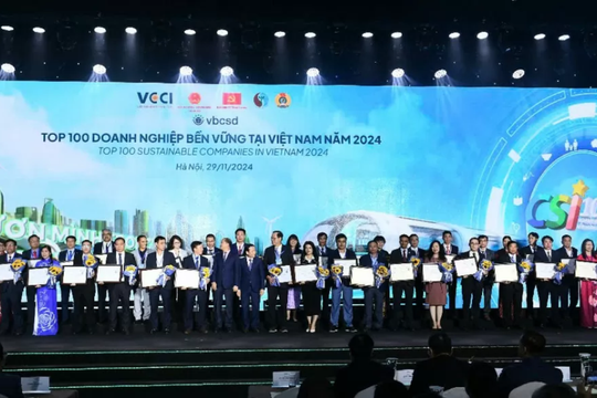 Công bố các doanh nghiệp bền vững tại Việt Nam năm 2024