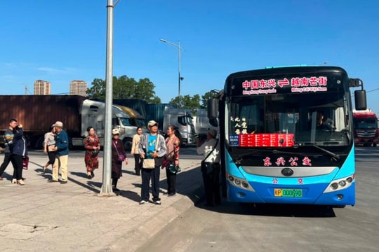 Khôi phục vận tải hành khách tuyến Phòng Thành Cảng (Trung Quốc) - Tiên Yên (Việt Nam)