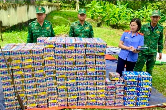 Phát hiện gần 600kg pháo nổ trong rẫy cà phê